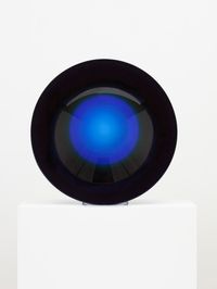 Untitled (parabolic lens) by Fred Eversley contemporary artwork sculpture