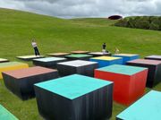 Gravity-Defying Sculptures at Gibbs Farm, North Auckland