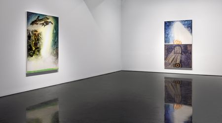 Exhibition view: Benjamin Armstrong, Pictures for Thinking, Tolarno Galleries, Melbourne (12 February–5 March 2022). Courtesy Tolarno Galleries.
