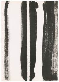 Untitled by Barnett Newman contemporary artwork painting, works on paper, drawing