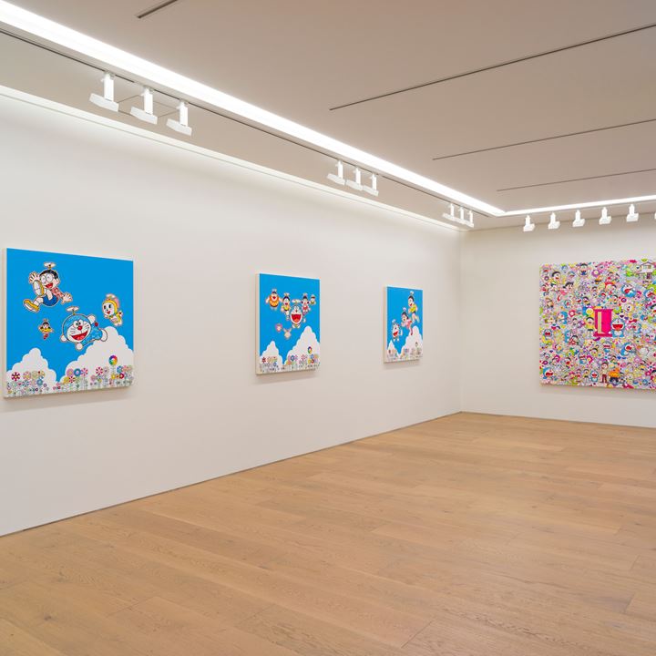 Takashi Murakami, 'Superflat Doraemon' at Perrotin, Tokyo, Japan