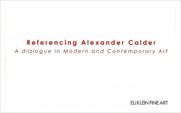 REFERENCING ALEXANDER CALDER