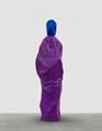 blue violet nun by Ugo Rondinone contemporary artwork 4