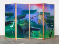 Living Is Dreaming by Sophie von Hellermann contemporary artwork painting
