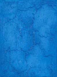 Bleu Monochrome (23 086 BM) by Philippe Pastor contemporary artwork painting, mixed media