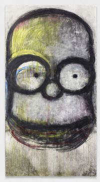 Underground Homer by Joyce Pensato contemporary artwork painting, works on paper, drawing