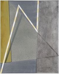Jelte by Tomma Abts contemporary artwork painting, mixed media