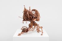 Dendrite Bonsai (Artichoke Heart), by MAX HOOPER SCHNEIDER contemporary artwork sculpture
