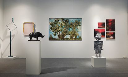 Exhibition view: Galerie Dumonteil, Art Shenzhen 2021 (9–12 September 2021). Courtesy Galerie Dumonteil, Shanghai.