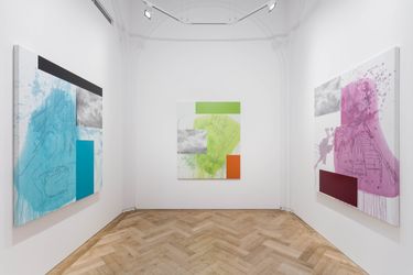 Exhibition view: Julião Sarmento, Arena, Pilar Corrias, Saville Row, London (28 October–3 December 2021). Courtesy the artist and Pilar Corrias, London.  