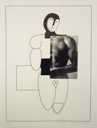 Boxer by Willi Baumeister contemporary artwork painting, works on paper, photography, print
