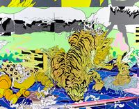 Big Beast by Zhong Wei contemporary artwork painting