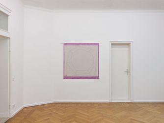 Luca Frei, „Guiding Fabric“, exhibition view, Galerie Barbara Wien, Berlin 2024. Courtesy the artist and Galerie Barbara Wien, Berlin. Photo: Nick Ash.
