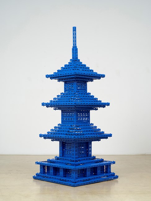 Blue Tower by Kyunghwan Kwon contemporary artwork