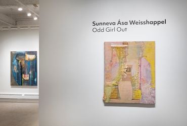 Exhibition view: Sunneva Ása Weisshappel, Odd Girl Out, Robilant+Voena, New York (15 September–14 October 2023). Courtesy Robilant+Voena.