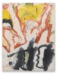 Untitled (Man in Water) by Willem de Kooning contemporary artwork painting