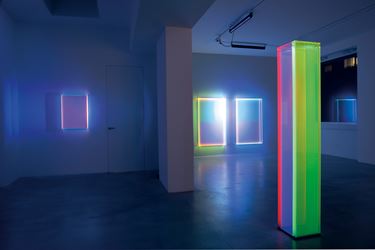 Exhibition view: Regine Schumann, Colormirror, Dep Art Gallery, Milan (31 October 2018–26 January 2019). Courtesy Dep Art Gallery. 