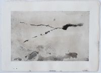 Drip drawing, in a landscape II by Leonardo Anker Vandal contemporary artwork painting, works on paper, drawing