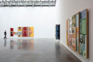 Exhibition view: Robert Rauschenberg, Spreads and Scales, Gladstone Gallery, 530 West Street, New York (3 May–17 June 2023). Courtesy Gladstone Gallery. Photo: David Regen.