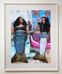 Two fishes out of Water by Destiny Deacon contemporary artwork photography