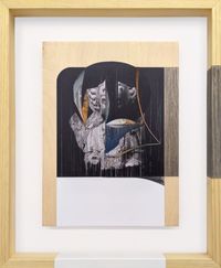 Syllables Series (E) by Omar Barquet contemporary artwork mixed media