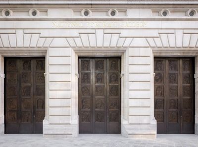 Tracey Emin Makes Bronze Doors for National Portrait Gallery