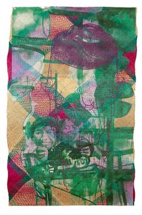 Postcolonial Still Life #8a by Nindityo Adipurnomo contemporary artwork print, textile