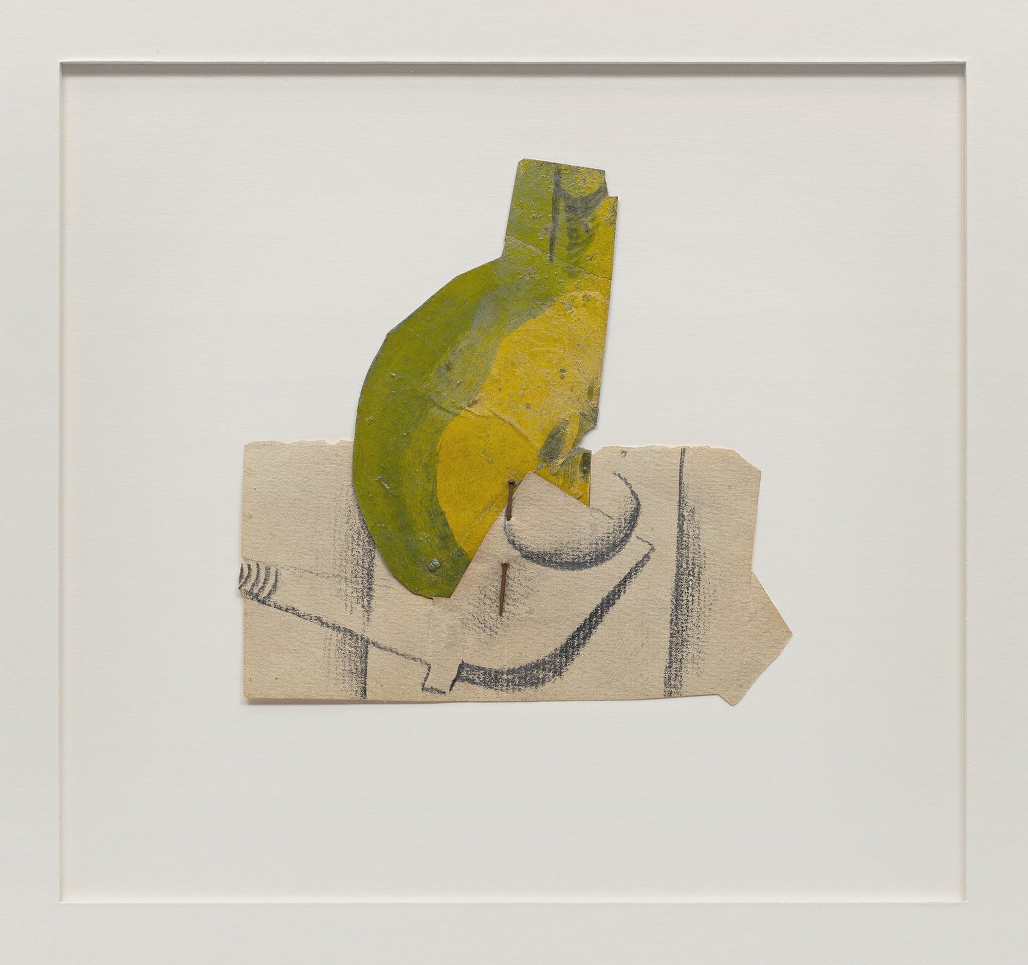 Poire Coupée Et Pipe Sliced Pear And Pipe 1914 By Pablo Picasso Ocula