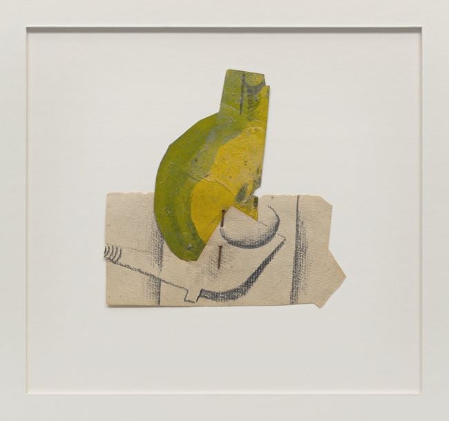 Poire coupée et pipe (Sliced Pear and Pipe) by Pablo Picasso contemporary artwork