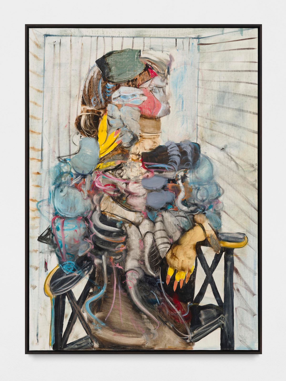 Dora Maar, 2024 by Adrian Ghenie, Oil on canvas, 140 x 100 cm (1