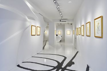 Exhibition view: Fernando Botero, Watercolours, Galerie Gmurzynska, Paradeplatz 2 (4 March–14 May 2022). Courtesy Galerie Gmurzynska.