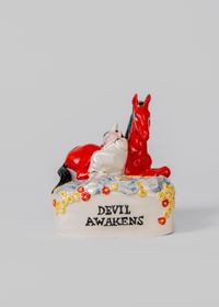 Devil Awakens by Nick Cave contemporary artwork ceramics