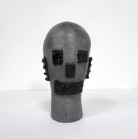 Headcase 21 by Julia Morison contemporary artwork sculpture, ceramics