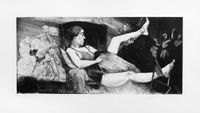 Proserpina of the Oil Fields by Paula Rego contemporary artwork print