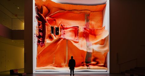 Refik Anadol, Unsupervised (2022). Digital installation. Exhibition view: MoMA, New York (2022). Courtesy Refik Anadol Studio.Image from:To Refik Anadol, Criticism Is Just More DataRead NewsFollow ArtistEnquire