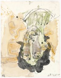 N.E. by Georg Baselitz contemporary artwork works on paper