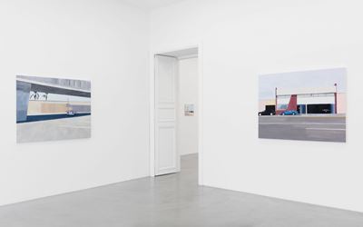 Exhibition view: Jean-Philippe Delhomme, Los Angeles Langage, Perrotin, Paris (23 May–14 August 2020). Courtesy the Artist and Perrotin.