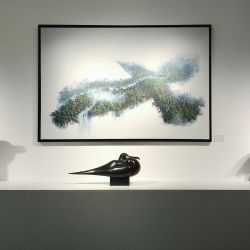 Exhibition view: Group exhibition, Portrait of a Bird, Galerie Dumonteil, Paris (22 October–21 November 2020). Courtesy Galerie Dumonteil.