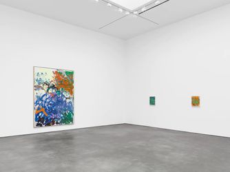 Exhibition view: Joan Mitchell, Paintings, 1979–1985, David Zwirner, 20h Street, New York (3 November–17 December 2022). Courtesy David Zwirner.