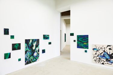 Exhibition view: Juae Park, Rising in the Voids, GALLERY2, Seoul (6 July–5 August 2023). Courtesy GALLERY2.