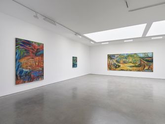 Exhibition view: Sarah Cunningham, The Crystal Forest, Lisson Gallery, Lisson Street, London (12 July–26 August 2023). Courtesy Lisson Gallery. 