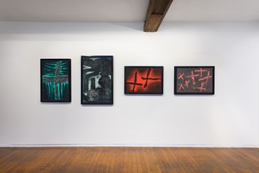 installation view, Nyapanyapa Yunupiŋu: The Little Things, Roslyn Oxley9 Gallery, Sydney (28 January – 27 February 2021). photo: Luis Power