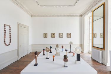 Exhibition view: Nicolas Lefebvre, Objets Montés, Tristan Hoare Gallery, London (18 March–22 April 2022). Courtesy Tristan Hoare Gallery.