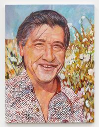 Cesar Chavez by Keith Mayerson contemporary artwork painting, works on paper