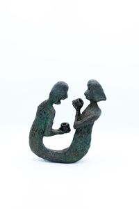 No Speaking, Drink Tea by Kamin Lertchaiprasert contemporary artwork sculpture