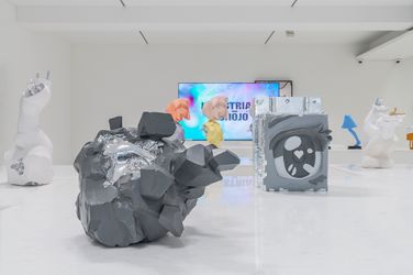 Exhibition view: Don Sunpil, Industrial Bishōjo, Arario Gallery, Seoul (12 July–19 August 2023). Courtesy Arario Gallery.