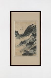 장동팔경 세심대 Album of Paintings of the Eight Views in Jangdong Sesimdae by Gyeomjae Jeongseon contemporary artwork painting, works on paper