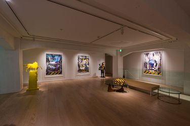Exhibition view: Ronald Ventura, Grey Avenue, Whitestone Gallery, Ginza New Gallery (14 January–17 February 2024). Courtesy Whitestone Gallery, Ginza New.