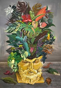 Another Garden by Dalton Gata contemporary artwork painting