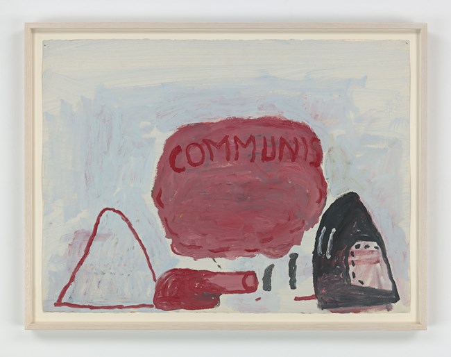 Communis by Philip Guston contemporary artwork
